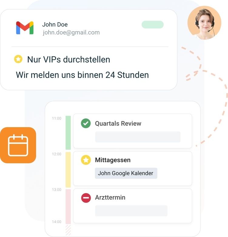 Effiziente Anrufannahme und Terminmanagement